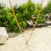 Double Layer Chain Necklace with Zirconia Pendant, Stainless Steel Minimalist Jewelry for Women - Image 5