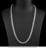Wheat Style Necklace 316L Stainless Steel Jewelry Men Women Chain - Image 1