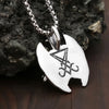 Vintage Gothic Satanic Goat Pendant Necklace For Men 316L Stainless Steel Demon Devil Lucifer Necklace Party Jewelry - Image 3