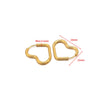 10pcs Gold Plated Geometric Shaped Hoop Earrings Stainless Steel Women Jewelry Men Square Earring Punk Gifts Bulk - Image 13