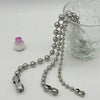 Stainless Steel Ball Chain Necklace with 6 mm 8 mm or 10 mm Beads and 40 cm to 60 cm Length Options - Image 2