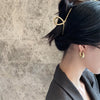 Metal Drop Earrings for Woman Vintage Hoop Earring Classic Party Wedding Pendant Jewelry Gift - Image 3
