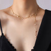 Stainless Steel Chain Necklace with Long Tassel Details - Image 71
