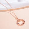 Long Chain Pendant Tear Drop Shinny Colorful Zircon Necklace Women Girl Wedding Birthday Gift - Image 5