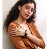 60mm Multi-Color Resin Wide Bracelet Bangle Exclusive Stainless Steel Style Wrist Jewelry Gift - Image 3