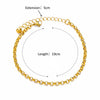 Anklets for Women Stainless Steel Gold Color Chain Anklet Female Summer Beach Accessories Foot Leg Bracelets Jewelry - Image 6