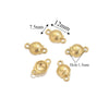 5pcs Stainless Steel Gold Plated Seashell Turtle Conch Double Hole Charms Jewelry Connector For Bracelet Necklace Making Pendant - Image 16