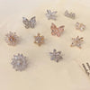 Multifunction Brooches Boutique Zircon Crystal Buckle Pins Neckline Anti Exposure Brooch Pin Mini Flower Brooches Jewelry - Image 2