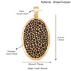 Brass Heart with CZ Zirconia Paved Charm Pendant, Gold Plated Zircon Jewelry Finding Supplies - Image 41