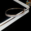 Full Zircon Cuff Bracelets Gold Plating Copper Knot Opening Bracelet Minimalist Women's Bangle For Wedding Party K0 - Image 11