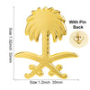 Saudi Arabia Flag Badge Flag Laple Pin Badges Flag Brooch - Image 27