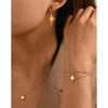 Stainless Steel Polaris Pendant Necklace Bracelet Earrings Set Female Simple Octagonal Star Jewelry Party Favors - Image 1