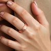 Simple Magnetic Rings for Women Copper Material Design Comfortable Fit for Fingers Valentine and Mother's Day Jewelry - Image 6