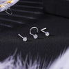 Crystal Nose Stud in L Shape I Shape or Screw 18G and 20G - Image 15
