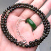 4mm Stone Round Beads Adjustable Necklace Agate Opal Tigers Eye Quartz Crystal Labradorite Charm Necklace Women Jewelry - Image 11