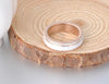 Titanium Steel and Ceramic Ring with Cubic Zirconia in US Sizes 6 to 9 - Image 3