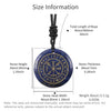 Crystal Mysterious Viking Compass Symbol Pendant Guardian Style Men's and Women's Jewelry Necklaces - Image 4