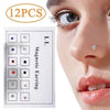 12PCS/Card Fake Cheater Non Pierced Magnet Ear Tragus Cartilage Lip Labret Stud Nose Ring Jewelry Magnetic Earring - Image 3