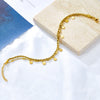 Double Layer Coin Disc Pendant Anklets Golden Color Stainless Steel Anti-allergic Rope Chain Leg Foot Bracelet Jewelry - Image 5