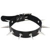 1Pc Harajuku Gothic Spike Rivet Star Necklaces Collares Hip Hop Rock Black Bowknot PU Lace Leather Sexy Y2K Girl Choker Jewelry - Image 5