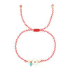 Martis Series Heart Pattern Star Synthetic Turquoise Bead Greek March Bracelets For Women Gifts - Image 7