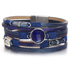 Bohemian Beads Braided Leather Bracelet for Women Multilayer Wrap Charm Wide Bangle Bracelets Party Jewelry Gifts - Image 9