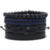 Classic Hand-Woven Leather Bracelet Multilayer Men Bracelets Punk Beads Bangle for Friend Charm Jewelry Gifts - Image 25