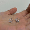 6PCS Kpop Gothic Zircon Crystal Star Corss Stud Earrings Set For Women Punk Sweet Cool Party Aesthetic Y2K Jewelry - Image 4