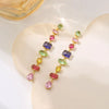 Colourful Crystal Zircon Necklace for Women Party Jewelry Accessory Ladies Elegant Zircon Jewelry - Image 4