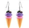 Handmade Polymer Clay Cute Drop Earrings For Women Girl Kid 3D Food Ice Cream Dangle Earrings Jewelry Gift - Image 11