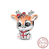 Christmas Series Charms Beads Silver Christmas Tree Snowman Elk Charm Fit Bracelet Pendent Women Jewelry - Image 11