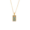 316L Stainless Steel Coloeful Tarot Necklace Zircon Star Moon Sun Lovers Magiclan Knight Empress Necklace For Women - Image 12