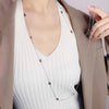 Long Pig Nose Necklace for Women Unique European American Niche Design Delicate Double Layer Wearing Necklaces - Image 4