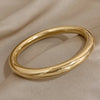 Glossy Color Thick Bracelet Stainless Steel Bangle for Women Cuff Wirstband Smooth Charm Bracelets Jewelry Gift - Image 4