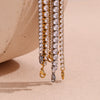 Zircon Chain Bracelet 316L Stainless Steel Women's Hand Bracelets Gold Plated Jewelry - Image 6