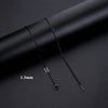 Stainless Steel Width 1.3MM Chain O Shape Thin Chain Necklace Minimalist Necklace Chain Women Bohemian Jewelry Gift - Image 10