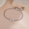 Pentacle Sun Charm Bracelets Women Men Stainless Steel Adjustable Box Chain Bracelet Supernatural Pentagram Jewelry Gift - Image 1