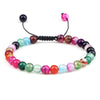 Braided Stone Bead Bracelet with Multiple Bead Sizes - Image 9