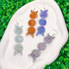 Kuguys 4 Colors Lunar Phase Moon Earrings for Women Acrylic Long Classic Jewelry Accessories - Image 2