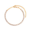 Punk Iced Out 14MM Cuban Anklet Bracelet For Women 2 Row Clustered Rhinestone Prong Miami Cuban Ankle Chain Barefoot Jewelry - Image 9