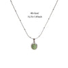 Stone Opal Oval Necklace For Women Stainless Steel Gold Color Oval Stone Pendant Necklace Wedding Aesthetic Jewelry Gift - Image 10