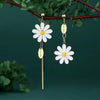 Flower Bohemia Hanging Earrings Women Long Tassel Rhinestone Flowers Earring Female Wedding Party Jewelry Gift - Image 15