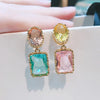 Earrings Beautiful Colorful Baroque Crystal Stone AB Style Dangle Woman Earrings Designers Christmas Jewelry - Image 6