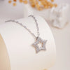 Bling Zircon Star Heart Pendant Necklace for Women Men Cool Stainless Steel Chain Jewelry Accessories Gifts - Image 8