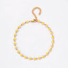 1Pcs Stainless Steel For Women Bohemia Colorful Enamel Daisy Star Butterfly Flower Minimalist Bracelets Necklace Jewelry Gift - Image 7