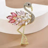 Shiny Rhinestone Hummingbird Brooches For Women Clothing Coat Jewelry Accessries Gift - Image 9