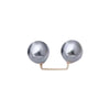 Imitation Pearl Double Head Brooch Pin Waist Clip Set - Image 23