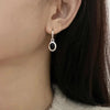 Silver Vintage Gold Round Earrings For Women Black Ball Earring Jewelry Prevent Allergy Party Accessories Gift - Image 3