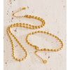 Stainless Steel Beads Chain Basic Necklace Bracelet Bangle Set 16K Gold Platinum Color Pvd Plated Jewelry - Image 2