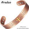Copper Bracelets for Women 99% Copper Handwoven Bracelet Cuff Bangle - Image 8